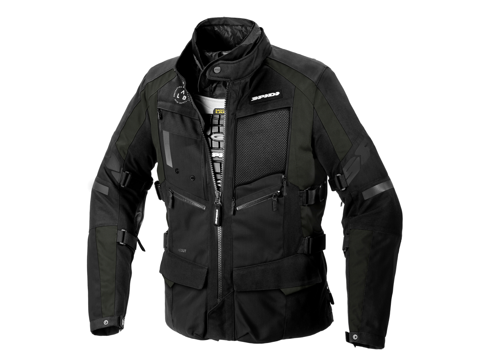 Мотокуртка SPIDI 4 SEASON Dark Green/Black